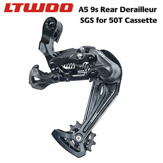 Ltwoo a5 9 speed, 27s ด้านหลังตีนผีเข้ากันได้กับเทปคาสเซ็ต 50 t, เข้ากันได้กับการผ่อนแรง / acera
