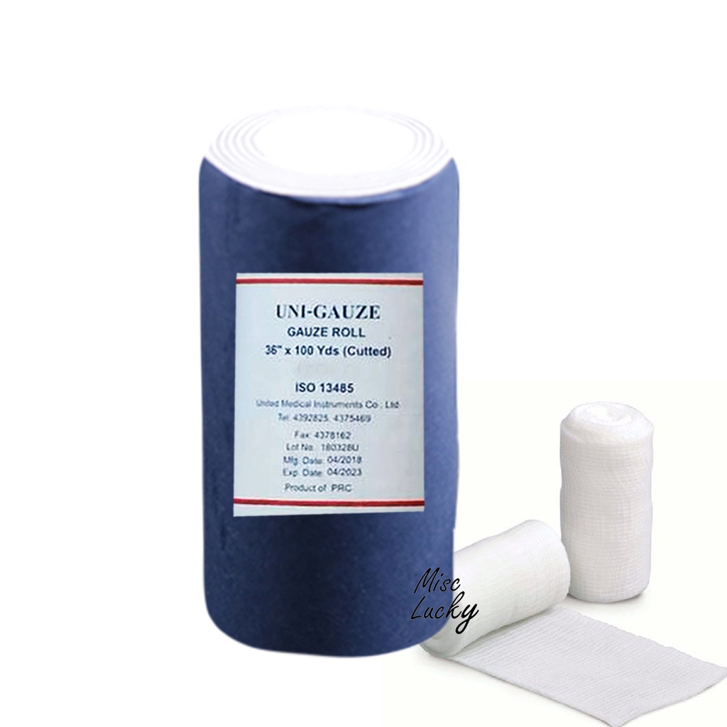 ผ้าก๊อซม้วนตัดท่อน 36"x100y Gauze Roll