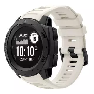 สายนาฬิกาข้อมือ ชนิดซิลิโคน สำหรับ Garmin Instinct ขนาด 22 มม.