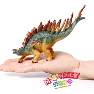 Monkey Toys - โมเดลไดโนเสาร์ Kenyrosaurus เขียว ขนาด 17.00 CM (จากหาดใหญ่)