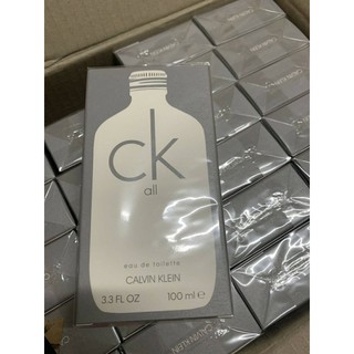 น้ำหอมแท้ Calvin Klein CK all EDT 100 ml. กล่องซีล