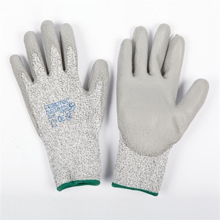 ถุงมือ Hi-Cut PU M สีเขียว ไมโครเท็กซ์ ถุงมือยาง Gloves Hi-Cut PU M Green Microtex