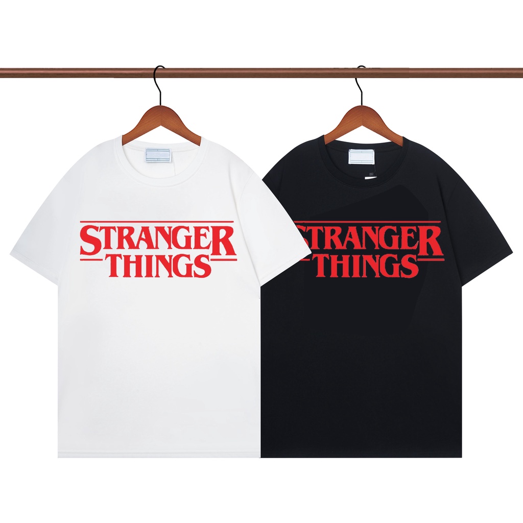 NEW เสื้อยืดคอกลม Cotton 100%Stranger Things (แขนสั้น)T-shirt