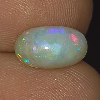 พลอย โอปอล ออสเตรเลีย ธรรมชาติ แท้ ( Natural Opal Australia ) หนัก 1.87 กะรัต