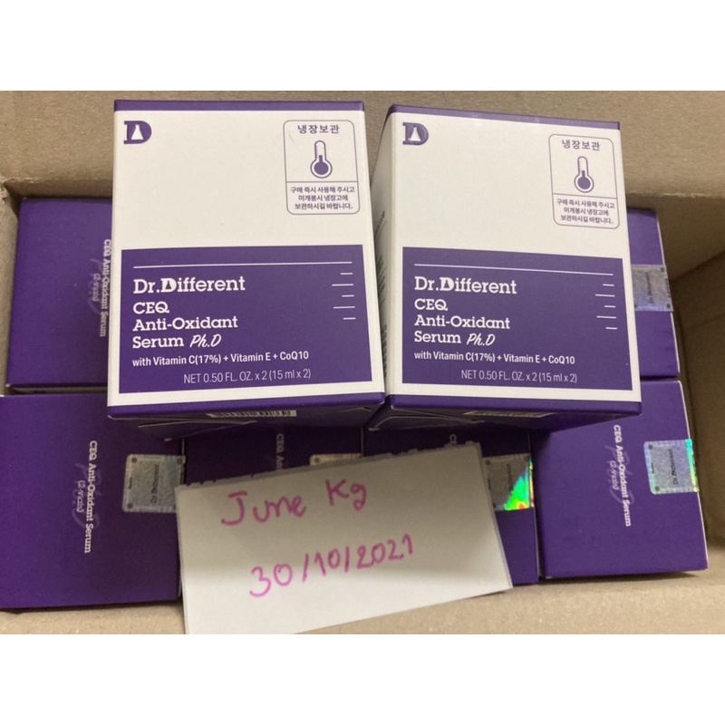 พร้อมส่ง DR.DIFFERENT CEQ ANTI-OXIDANT SERUM 15 ml แอนตี้-อ็อกซิแดนท์ ...