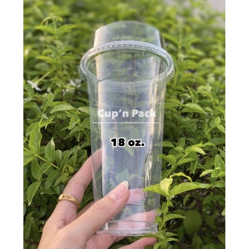 แก้ว 18 ออนซ์ ทรงสูง ปาก 90 mm. แก้วอย่างเดียวไม่รวมฝา (1,000ใบ)**ยกลัง**