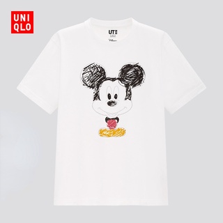 แนวโน้ม Uniqlo UT เสื้อยืดแขนสั้น พิมพ์ลายมิกกี้เมาส์ MFA ARCHIVE สําหรับผู้ชาย ผู้หญิง