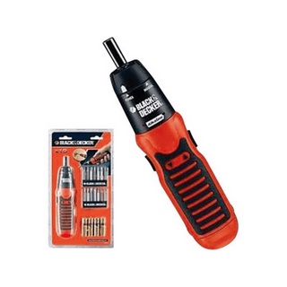 BLACK AND DECKER สว่านไขควงไร้สาย 6V.  รุ่น A7073