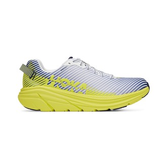 HOKA - RINCON 2 WOMEN - BLACN DE BLANC/ CITRUS - รองเท้าวิ่งผู้หญิง รองเท้าวิ่ง โฮก้า รองเท้าวิ่งถนน