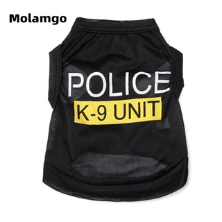 Molamgo เสื้อผ้าสัตว์เลี้ยง เสื้อกั๊ก ระบายอากาศ แฟชั่นฤดูร้อน สําหรับสุนัข