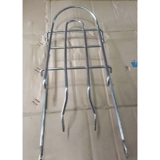 ตะแกรงท้าย รถจักรยาน สีเงิน สำหรับจักรยาน 20-24นิ้ว 26-27นิ้ว