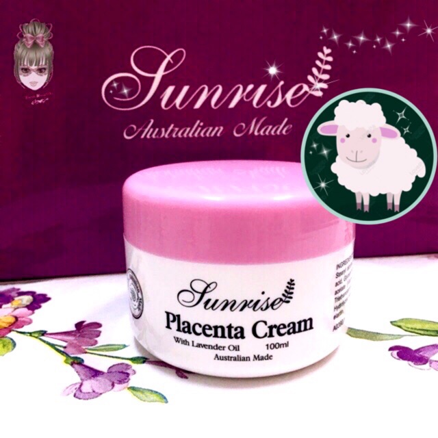 🐑 ครีมรกแกะแท้ 💯% จากออสเตรเลีย sunrise placenta cream