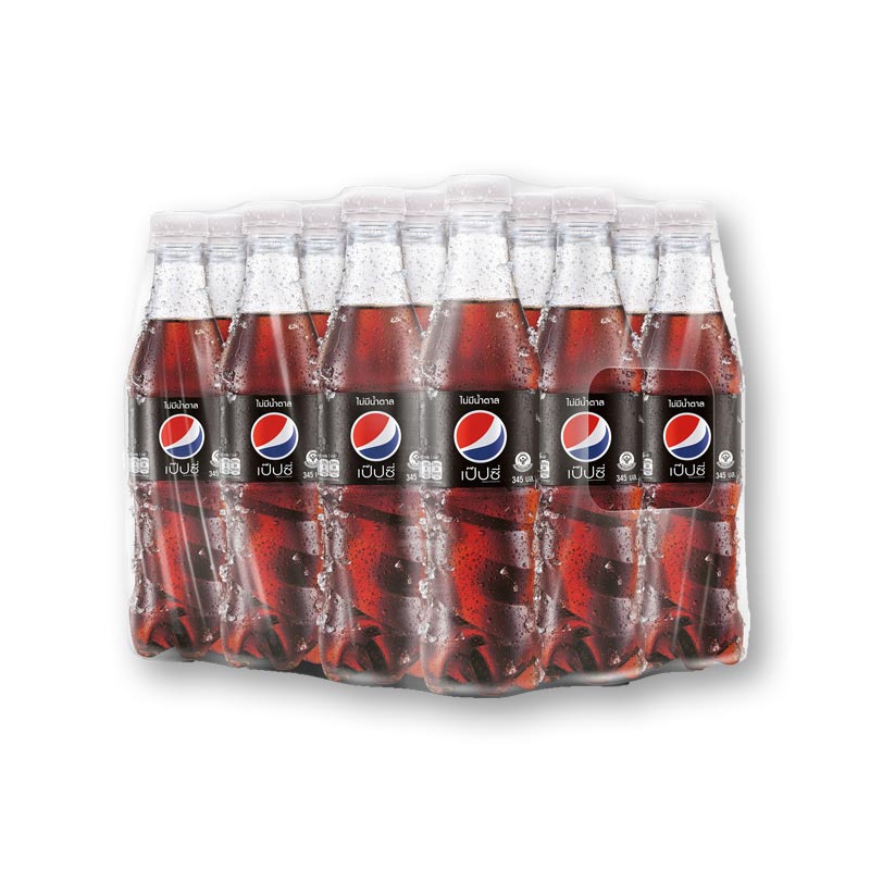 โปรโมชัน! เป๊ปซี่ น้ำอัดลม ไม่มีน้ำตาล 345 มล. x 12 ขวด Pepsi Soft Drink No Sugar 345 ml x 12 Bottle