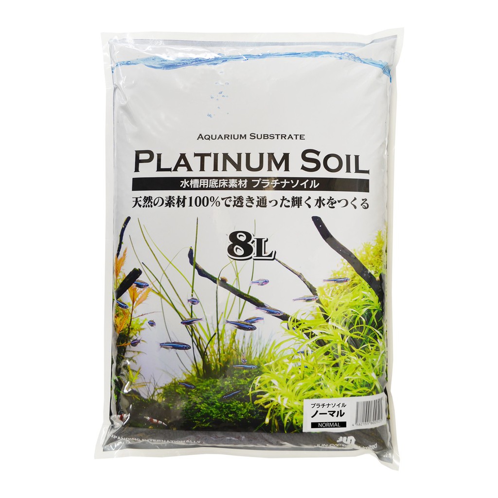 Platinum Soil ดินสำหรับปลูกไม้น้ำ และเลี้ยงกุ้ง (Made in Japan) ขนาด 8L