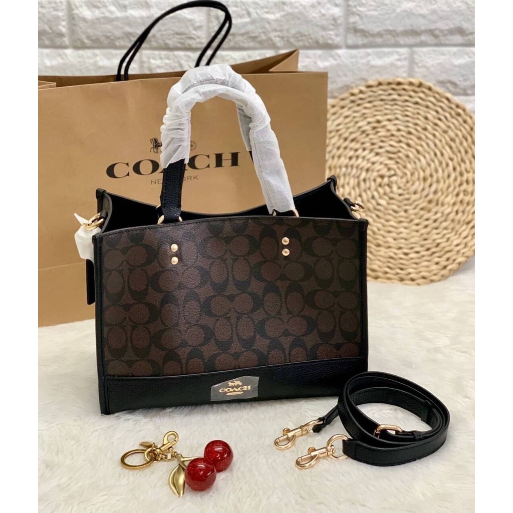 ของแท้ 100% Coach  1955 shopping bag/handbag/crossbody shoulder bag กระเป๋าสตรี กระเป๋าสะพาย กระเป๋า