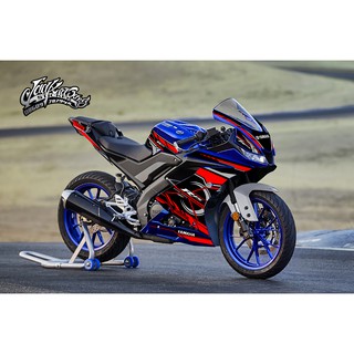 สติ๊กเกอร์แต่งลายรถ YAMAHA YZF R15 V.2 2018-2020 ลาย Sport V.2