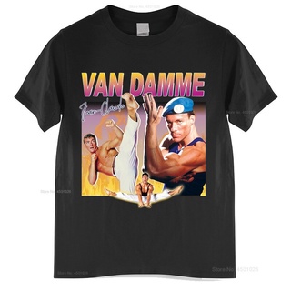 [100% Cotton] เสื้อยืด ผ้าฝ้าย พิมพ์ลาย Jean-Claude Van Damme แฟชั่นฤดูร้อน สําหรับผู้ชาย