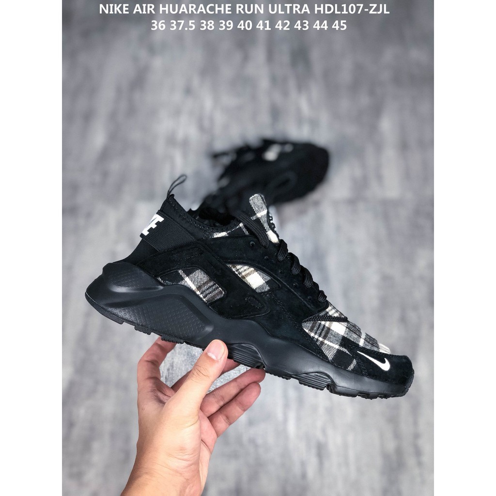 Nike Air Huarache Run Ultra lattice จำกัด Wallace สี่ฤดูใบไม้ร่วง