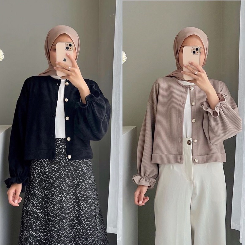 ALIA CARDIGAN by Edmee Outfit
