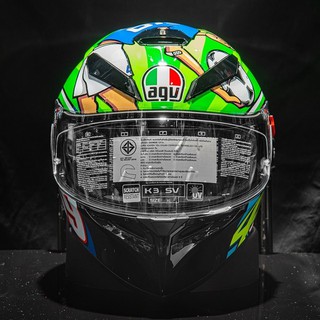 หมวกกันน็อค AGV K3SV ROSSI MUGELLO 2017 หมวกกันน็อค/หมวกนิรภัย รับประกันสินค้าแท้ 100%