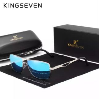 KINGSEVEN แบรนด์คลาสสิกพลาสติก Polarized Men แว่นตากันแดดผู้ชายแว่นตากันแดดขับรถตกปลาอลูมิเนียมแว่นตา N7906