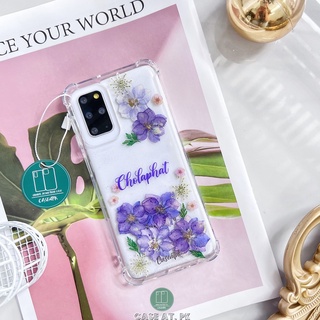 ❤️‍🔥สั่งทำ เคสงานดอกไม้ แบบที่32+ใส่ชื่อ i13 pro max s22 ultra note20 a53 a73 reno7 v23 เคสกันกระแทก