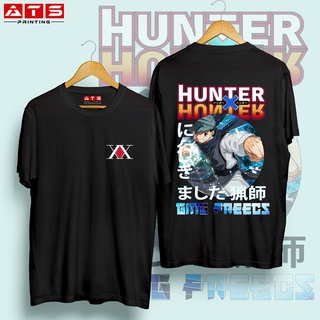 เสื้อยืด cotton T shirt For Men Tops Unisex Hunter x Hunter Design Men Women Character Shirts Clothing Tees Ging