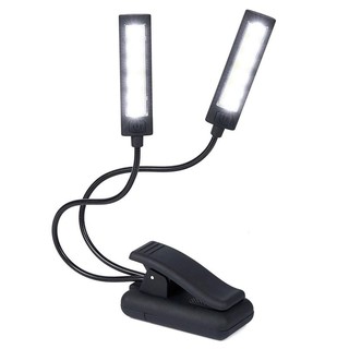 ☁Music Stand Light Clip On LED Lamp - No Flicker, Fully Adjustable, 6 Levels of