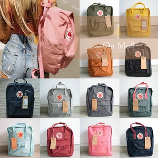 พร้อมส่ง ONMOLL#Fjallraven kanken กระเป๋าเป้สะพายหลัง คลาสสิก ขนาด 7 ลิตร สําหรับทุกเพศ