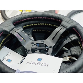 พวงมาลัย แท้ NARDI ITALY ด้ายม่วง ลายเซนม่วง Limited รุ่นพิเศษ ก้านดอกไม้ Deep Corn 330 อิตาลี่ พวงแท้ พวงแต่ง Steering