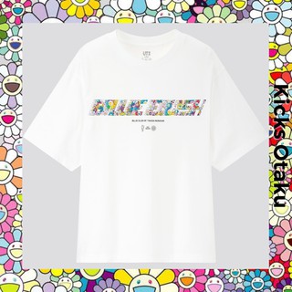 🌟แท้💯% Uniqlo x Billie Eilish x Murakami (W) - White Tee