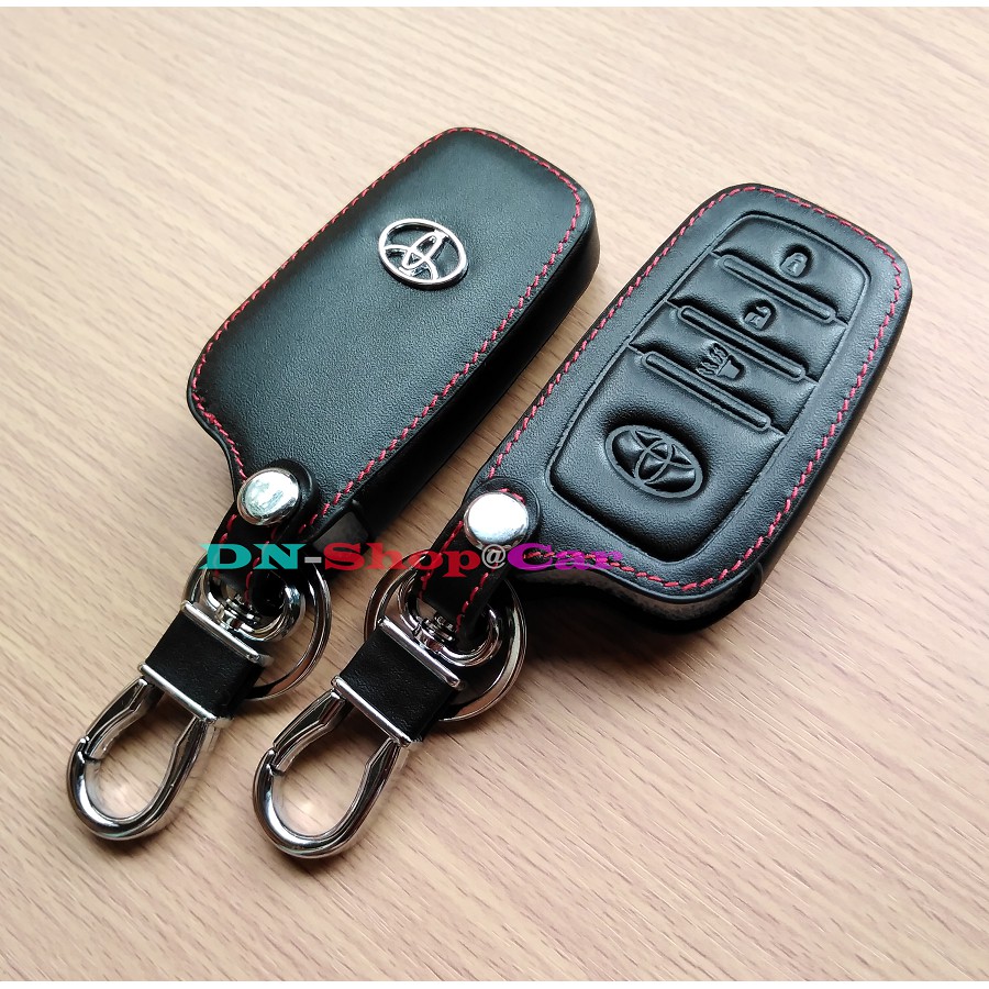 TOYOTA รุ่น Revo Rocco ซองหนังแท้ใส่กุญแจรีโมทรถยนต์ เคสหนัง ปลอกหนัง ...