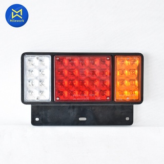 ไฟท้าย NPR  (R)24V(LED) THL (CV18-01-13/ลายทับทิม/ขวา)