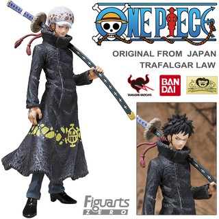 Figure งานแท้ Original ฟิกเกอร์ แมวทอง Bandai One Piece วันพีซ เต็มพิกัดสลัดจอมลุย วันพีช Trafalgar Law ทราฟัลการ์ ลอว์