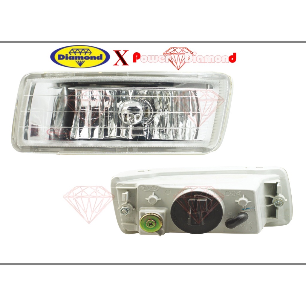 ไฟตัดหมอก ไฟสปอร์ตไลท์ ISUZU DMAX  ปี 2006 - 2014 12V อีซูซุ ดีแมค ดีแมก ดีแม๊ก ดีแม๊ค ตราเพชร ไดมอนด์  Diamond