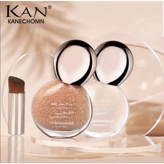 แป้งน้ำผิวเด้ง KAN FOREVER SKIN GLOW LIQUID FOUNDATION รองพื้นน้ำ หน้าเด้ง แถมฟรี!! แปรง ของแท้100%