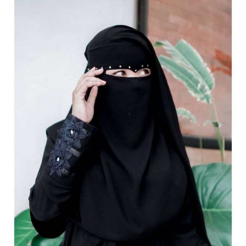 ลูกปัด Yemen Eagle Bead Niqab Cadar Yemen Eagle