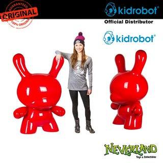 (KIDROBOT) Art Giant Red 4-Foot Dunny Art Sculpture