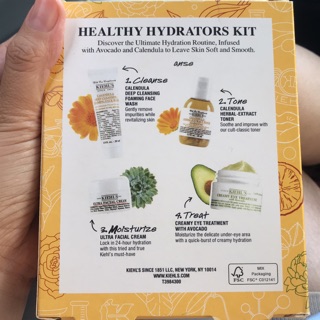 KIEHL’S HEALTHY HYDRATORS KIT 4 ชิ้น