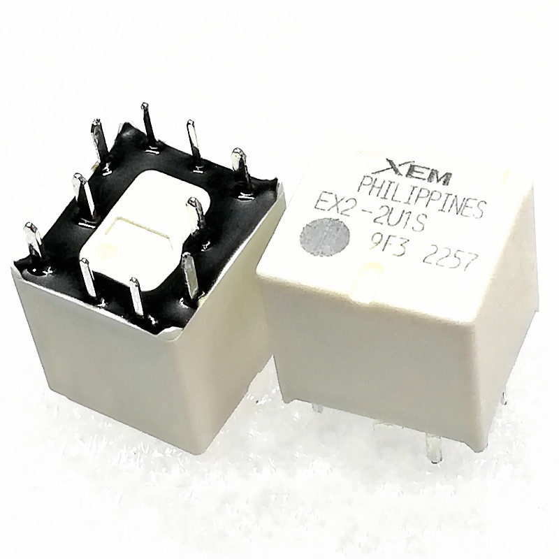 5PCS/LOT NEW Auto Relay EX2-2U1S EX2-2U1L EX2 2U1 EX2 2U1S EX2-2U1L  EX22U1S 12V  10PIN Central door