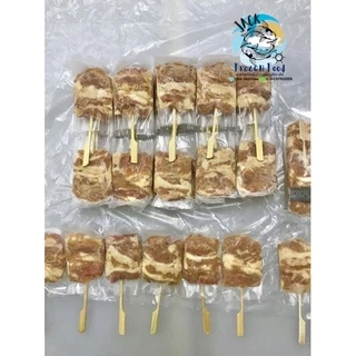หมูปิ้งนมสด หมูปิ้งไม้เล็ก 104ไม้ พร้อมส่ง สดใหม่ หมูปิ้งดั้งเดิม 🚛เหมาค่าส่ง ฟรีกล่องโฟม!! ทุกจังหวัดทั่วไทย🎉