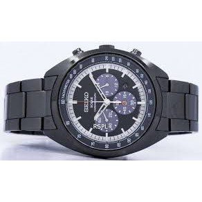 SEIKO Solar Chronograph นาฬิกาข้อมือผู้ชาย รมดำ โคโนกราฟ TACHYMETER รุ่น SSC623P1 - BlackPVD