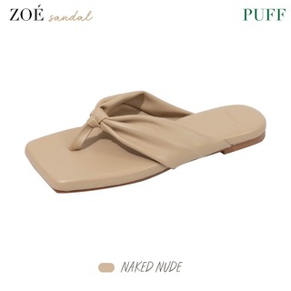 PUFF BASIC SERIES : ⁣ Zoe Sandal Naked Nude