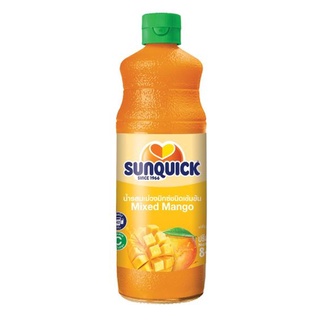 Sunquick Mixed Mango ซันควิกมิกซ์แมงโก้ 840 มล.***หมดอายุ 3/2022