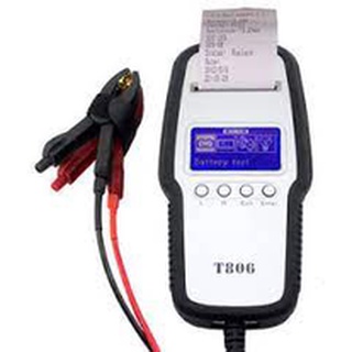 AOK T806 Car Battery Analyzer, เครื่องทดสอบแบตเตอรี่รถยนต์ ปรินเตอร์ในตัว