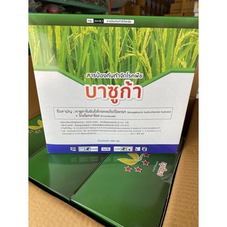 ยกกล่อง10ซอง 🛑 โรคใบไหม้ในนาข้าว คาซูก้าไมซิน+ไตรไซคลาโซล 100 กรัม‼️ #ใบติด#เน่ายุบ