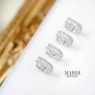 Mardi Jewelry ต่างหูหนีบ Mini Baguette Earcuff 1 ชิ้น