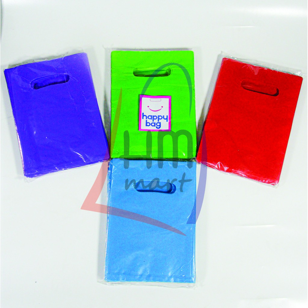 ถุงพลาสติก HDPE Plong ขนาด 15x22 Plong Color 15X22