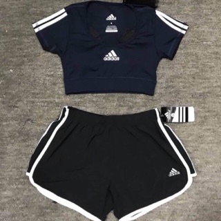 [มีโค้ดส่วนลด] ชุดออกกำลังกายadidas ชุดออกกำลังกายผู้หญิงadidas  set adidas ส่งฟรี( บอกsize ในหมายเหตุ)