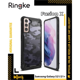 Ringke - เคส Fusion X &amp; Fusion X สําหรับ Samsung Galaxy S21 / S21 +